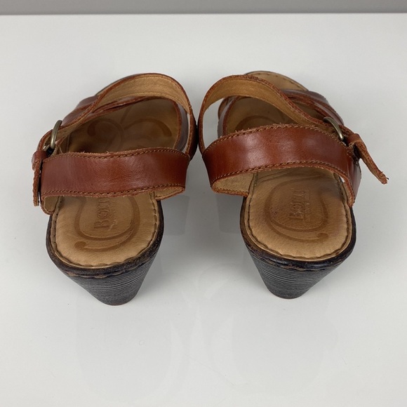 Born Belinda Open Toe Heeled Sandal Size 10 - Picture 8 of 16